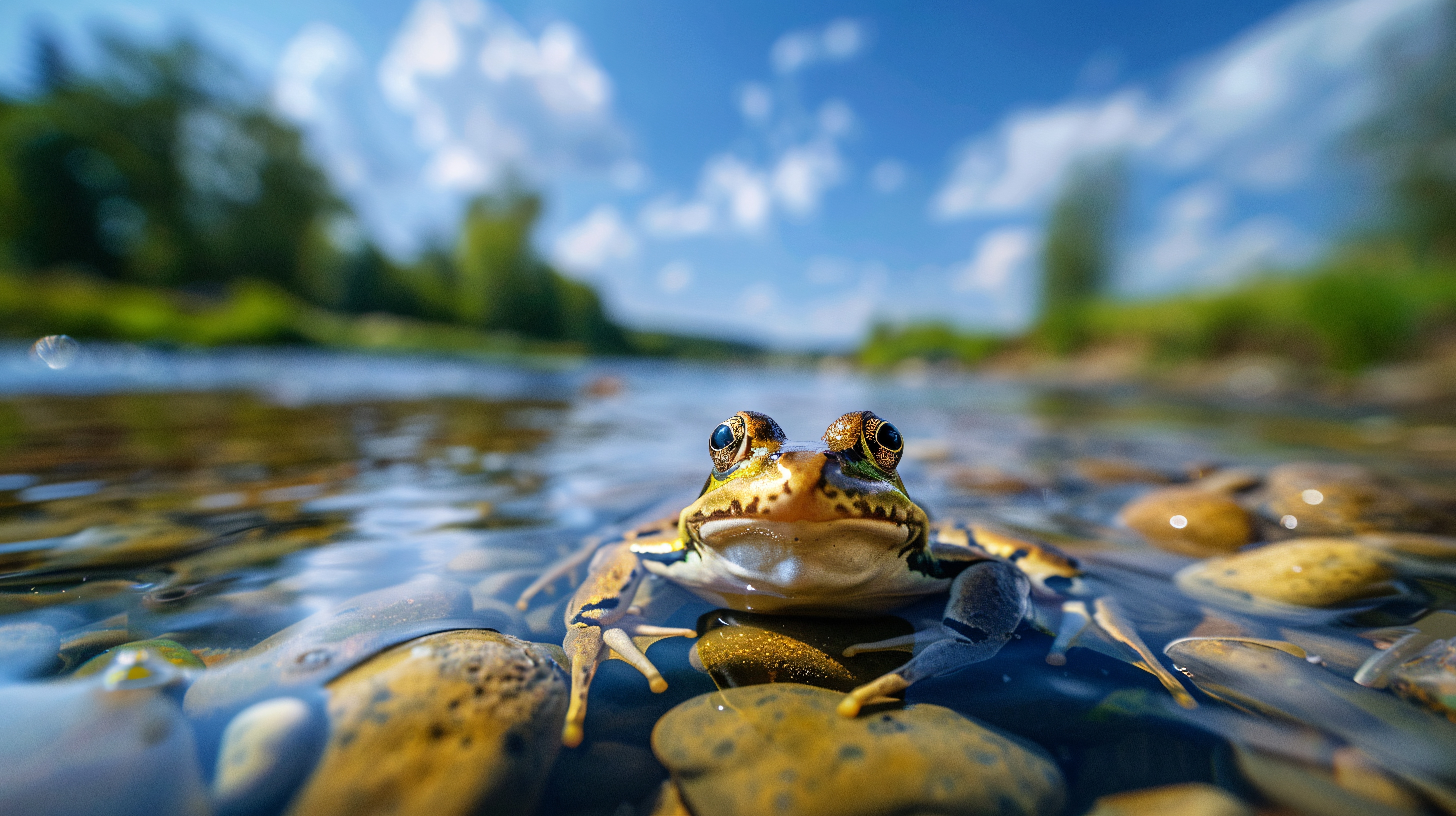A frog!
